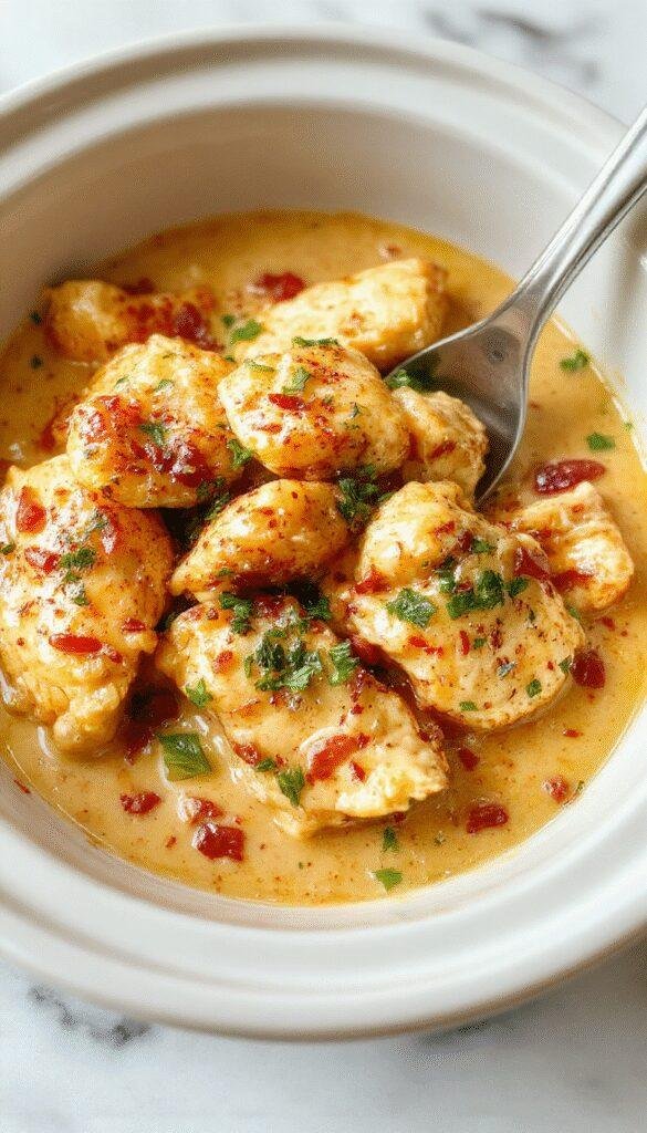 A vibrant white bowl filled with golden, creamy butter chicken garnished with fresh cilantro, surrounded by a rustic wooden table, with naan bread and rice on the side, the dish looks rich and inviting with a smooth sauce coating tender chicken pieces.