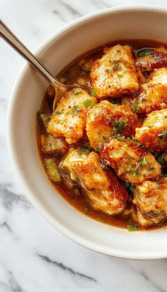 Colorful Chicken Ramen Stir Fry served in a white bowl with vibrant vegetables, tender chicken pieces, and glossy noodles topped with sesame seeds and chopped green onions, styled with chopsticks on a rustic wooden table.