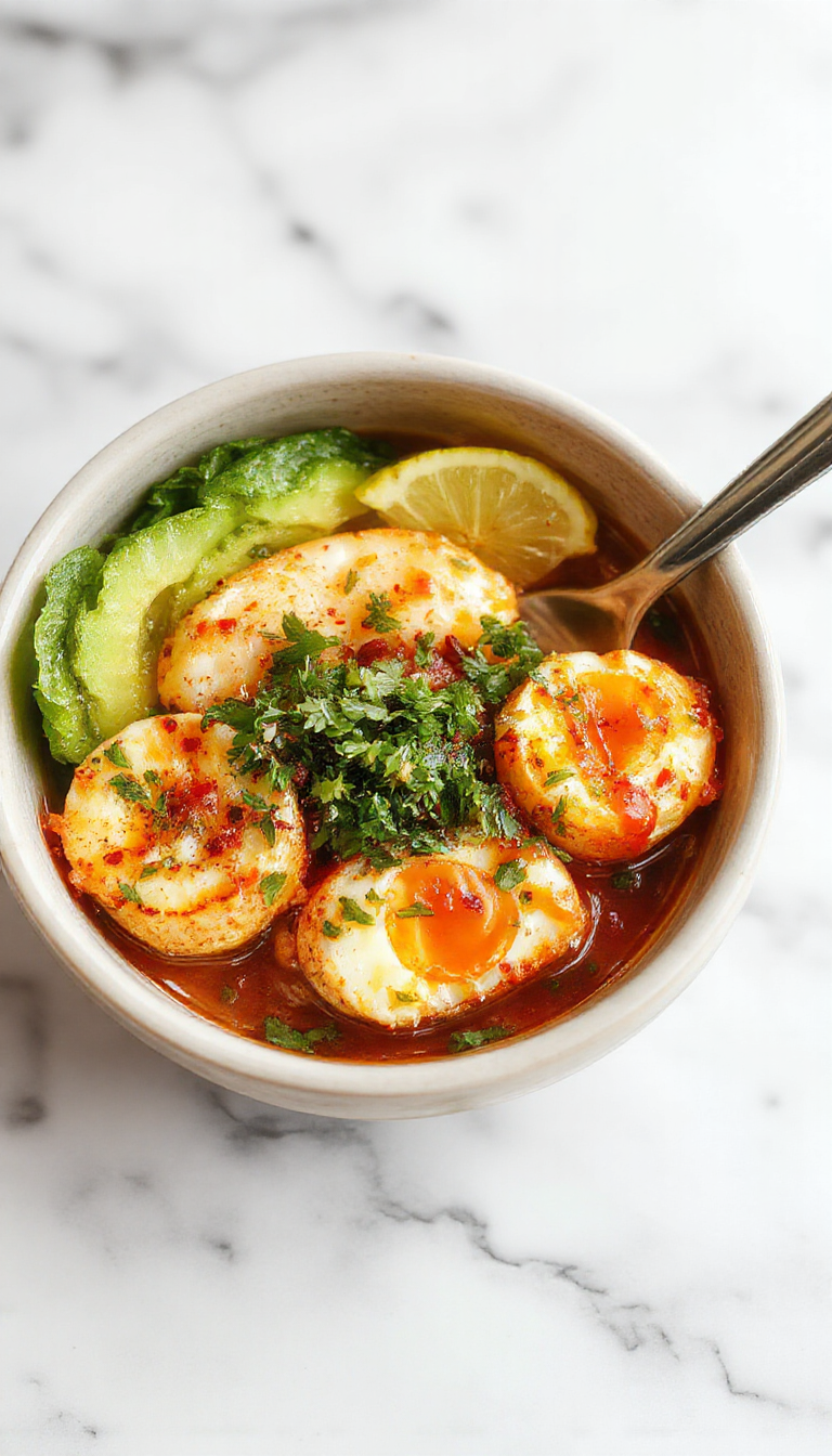 A colorful egg roll bowl with seasoned ground pork, shredded cabbage, carrots, and green onions served in a bowl with sesame seeds on top.