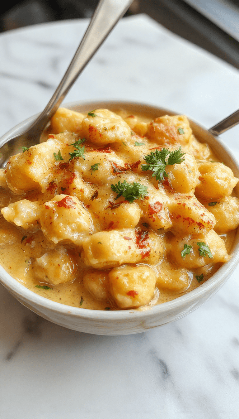 A vibrant bowl of Indian Butter Chickpeas featuring soft, golden chickpeas coated in a rich, creamy orange butter sauce. Garnished with fresh cilantro and a splash of cream, placed on a rustic wooden table with naan bread on the side, styled for an inviting, homestyle presentation.