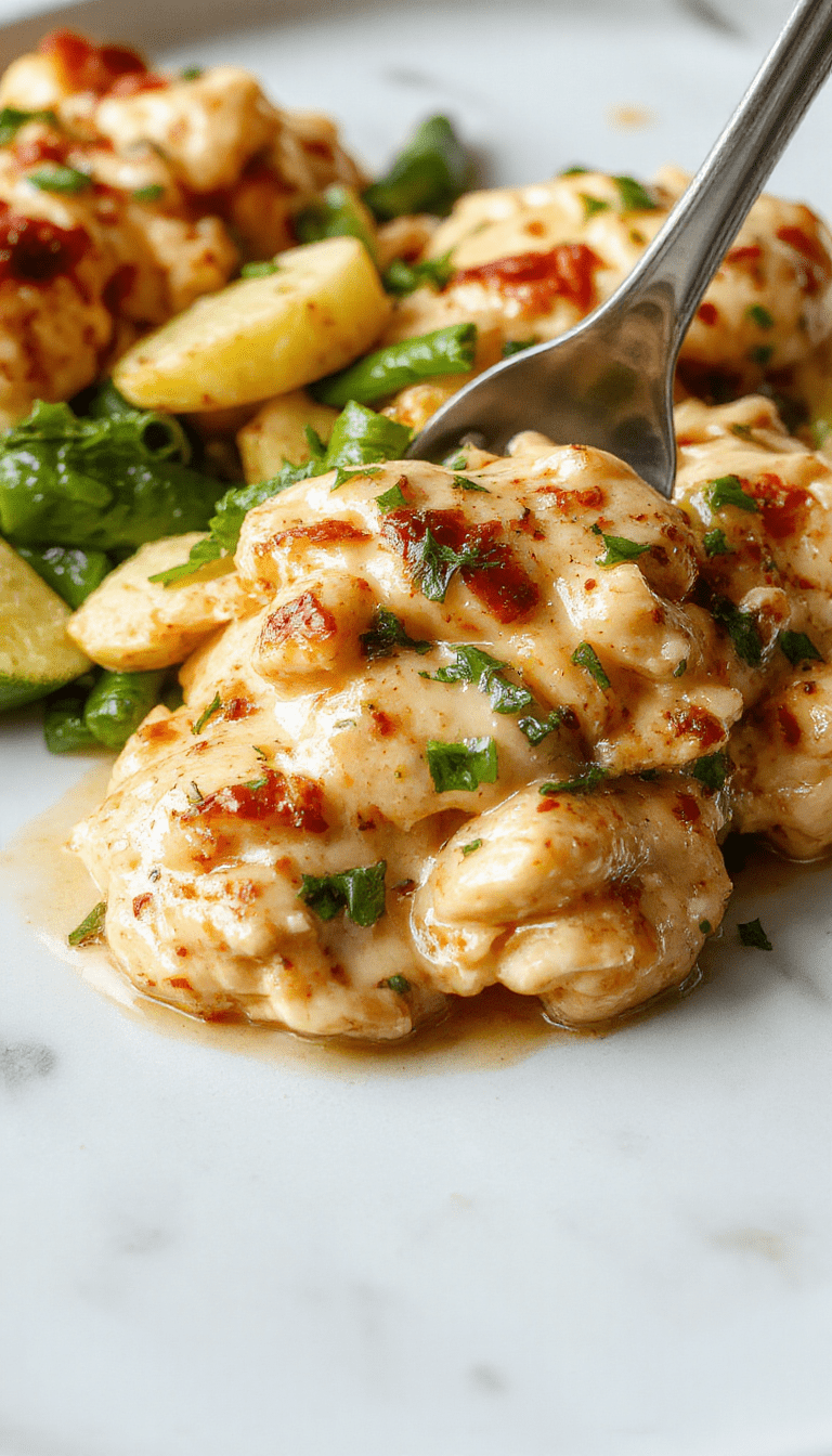 A vibrant plate of homemade butter chicken featuring tender, juicy chicken pieces coated in a rich, buttery tomato sauce with a sprinkle of fresh herbs on top, served in a white bowl against a rustic wooden background with a side of steamed rice.