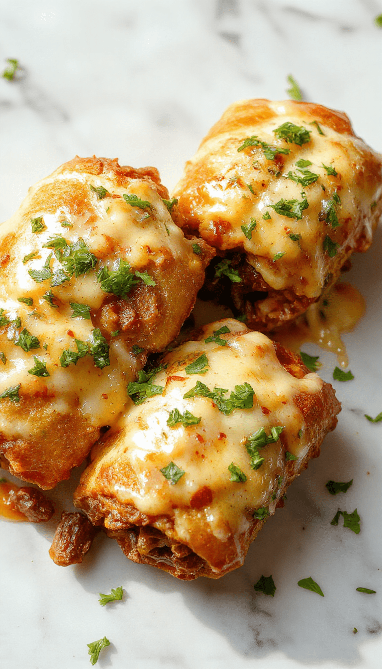 A vibrant plate showcasing golden-brown keto Philly cheesesteak rolls filled with melted cheese, sliced thin with tender beef and colorful peppers, styled with fresh herbs on a rustic wooden surface.